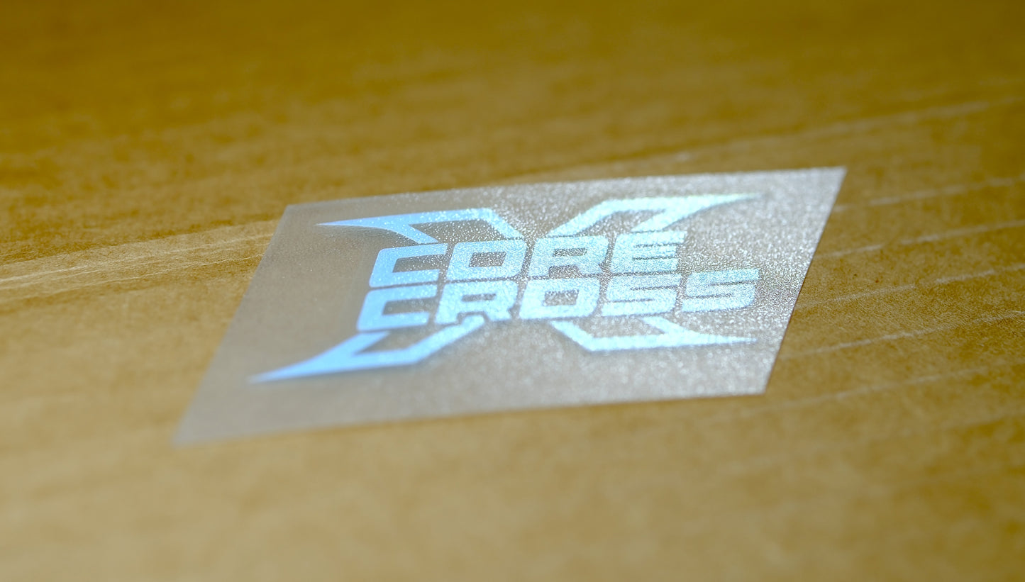 Core Cross Stickers