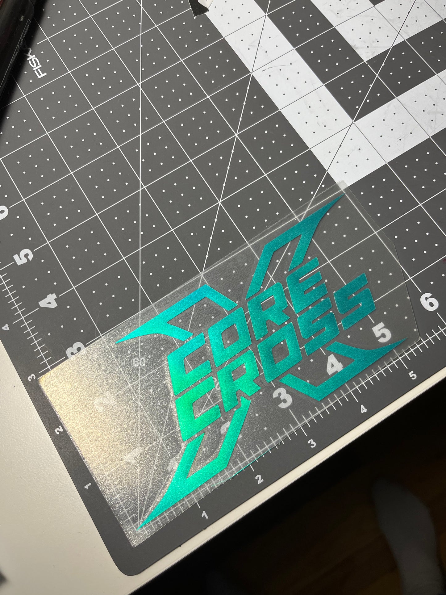 Core Cross Stickers