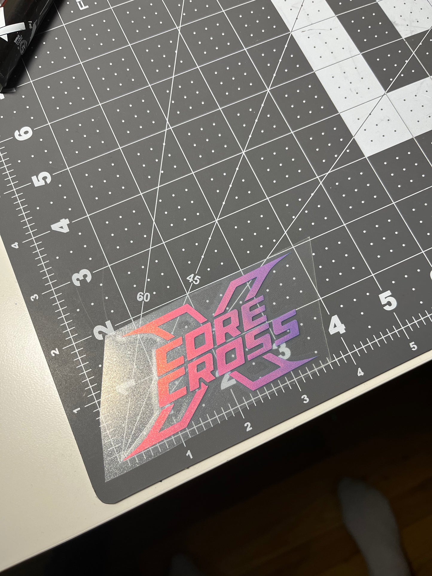 Core Cross Stickers