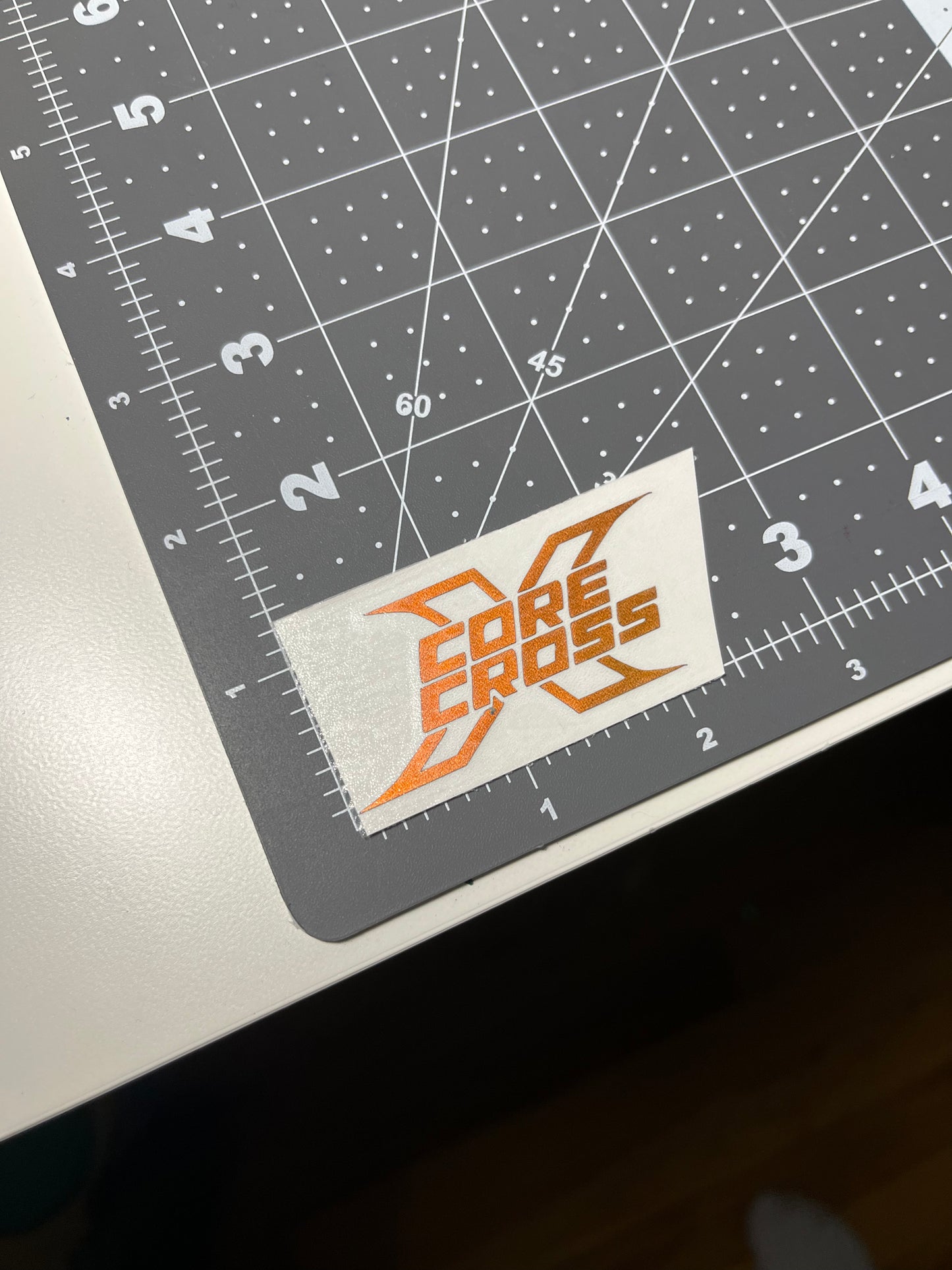 Core Cross Stickers